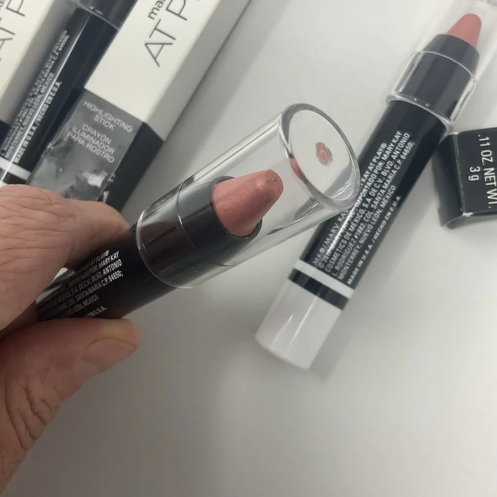Mary Kay At Play‎ Rose Gold Highlighting Stick #120915 Lot Of 3 6/23 7/23